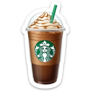 Starbucks ice coffee  sticker