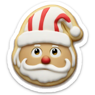 aesthetic Christmas sugar cookie sticker