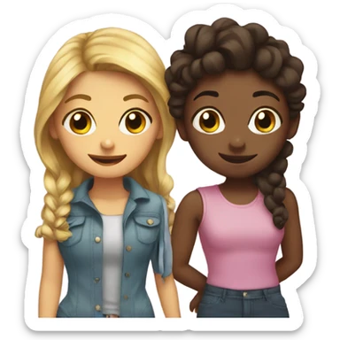Besties sticker