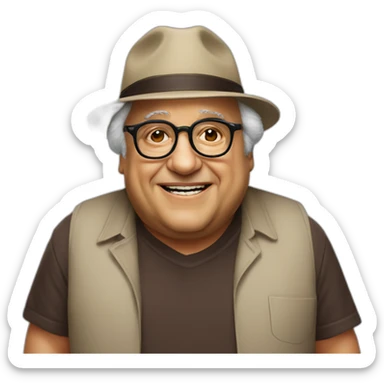 danny devito sticker