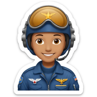 pilot airforce wing  sticker