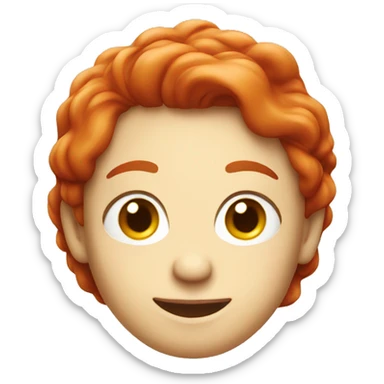 Cooking oil bottle with red hair sticker