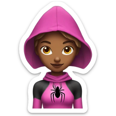 spider girl sticker