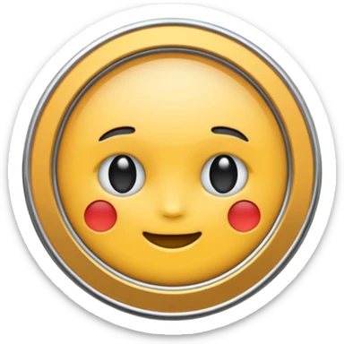 small mirror sticker