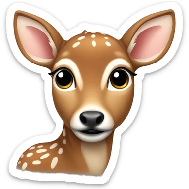 fawn sticker