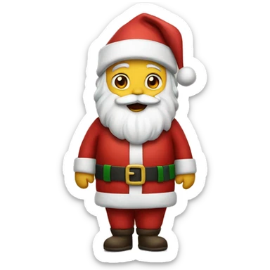 santa sticker