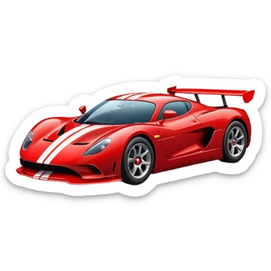 Super car sticker