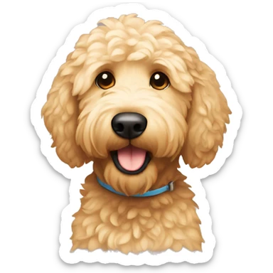 golden doodle sticker