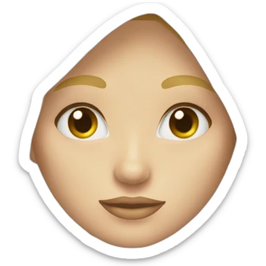 Blond yeux Bleu sticker