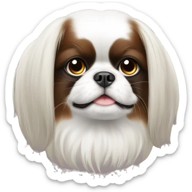Japanese chin sticker