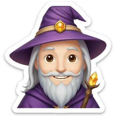 Hug wizard sticker