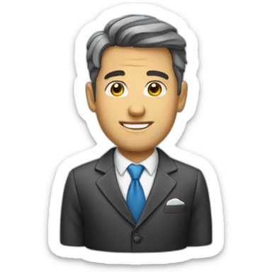 Bussines Man sticker