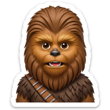 Chewbacca sticker