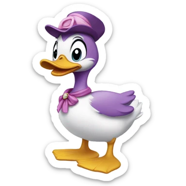 Daisy Duck  sticker