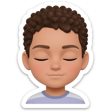 Gonemili Grace sleeping sticker