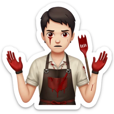 killer Dead by Daylight Evan MacMillan sticker