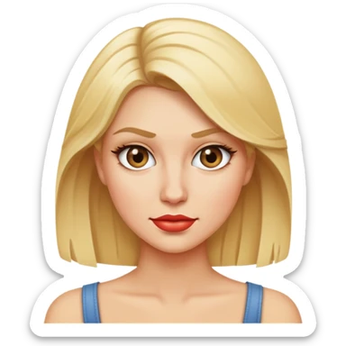 Sassy blonde sticker