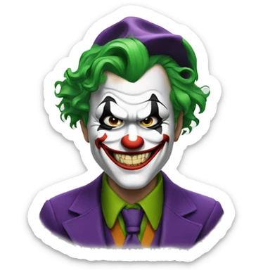 Joker sticker