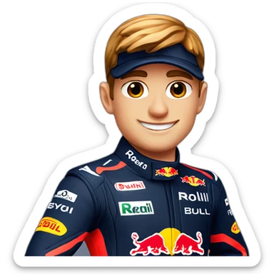 F1-max-Verstappen-red-bull-racing sticker