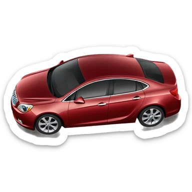Red Buick verano sticker