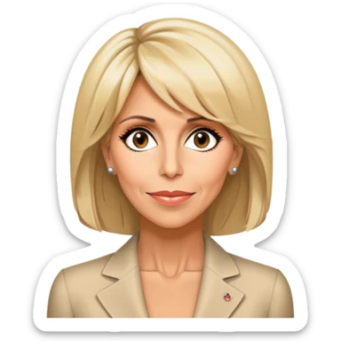 brigitte macron sticker