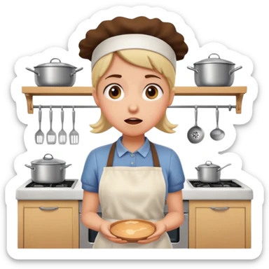Your cooked and you just realized it  sticker