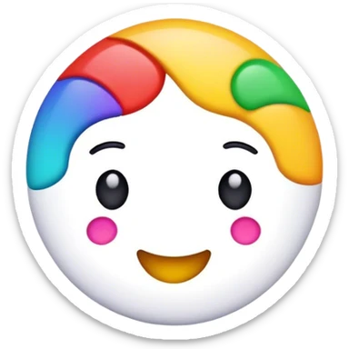 Create an emoji for UX/UI design.  sticker