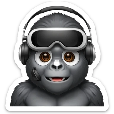 Gorilla tag sticker