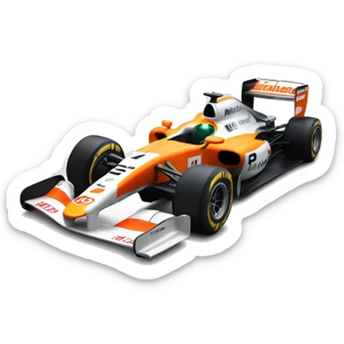 Formula 1 mclaren’s car sticker
