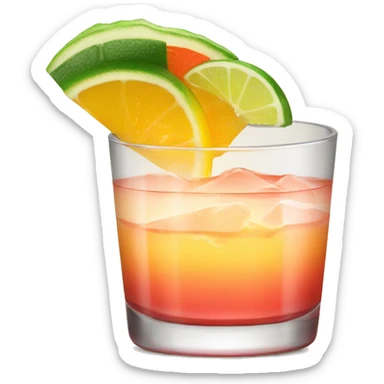 Tequila Sunrise sticker