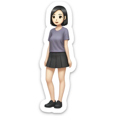 full body Mizuhara Chizuru rent a girlfriend sticker