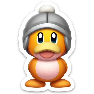 Waddle Dee Kirby character  sticker