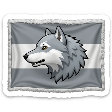 Stark family flag sticker