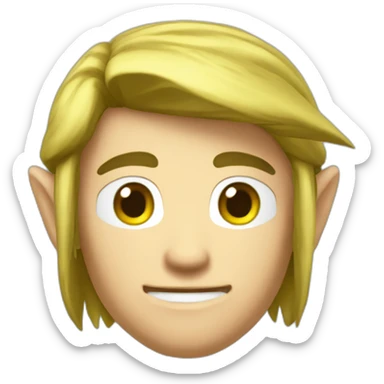 Link from Legends of Zelda sticker
