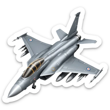 Indian Air force army fighter jet sticker
