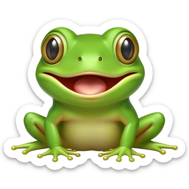 cinematic-cute-yawning-green-tree-frog-portrait-emoji,-head-tilted-slightly-with-a-dramatic,-wide-open-yawn,-showcasing-a-compact,-vivid-green-body-with-gently-drooping-eyelids-and-half-closed,-drowsy-eyes,-simplified-yet-irresistibly sticker