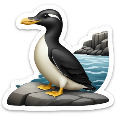 Great auk sticker