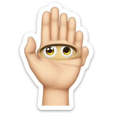 hand-eye coordination sticker