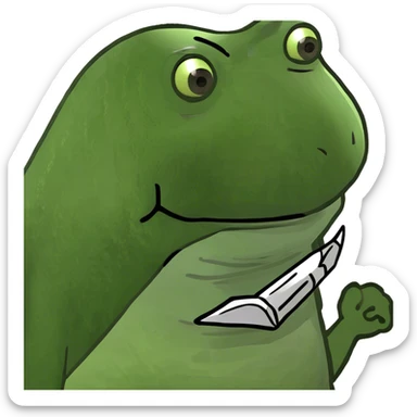 bufo wizard sticker