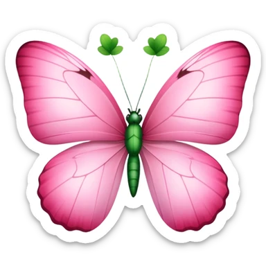 🦋🩷🍀 sticker