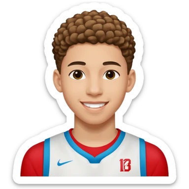 Nice kind beautiful lamelo ball sticker
