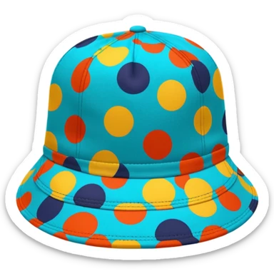 print hat sticker
