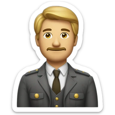 hombre felis exitoso dinero cuerpo completo sticker