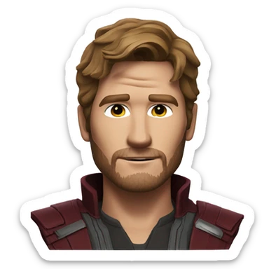 Star lord sticker