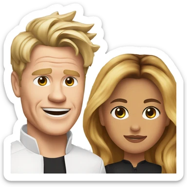 Gordon Ramsey and Beyoncé’s kid sticker