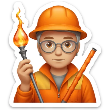 Glass Blower sticker