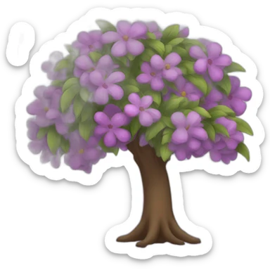 ARBOL LILA sticker