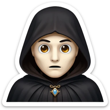 Shadowy Phantom with Cloak sticker
