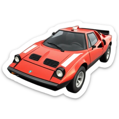 Lancia Stratos sticker
