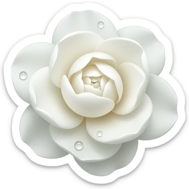 Jasmine flower sticker
